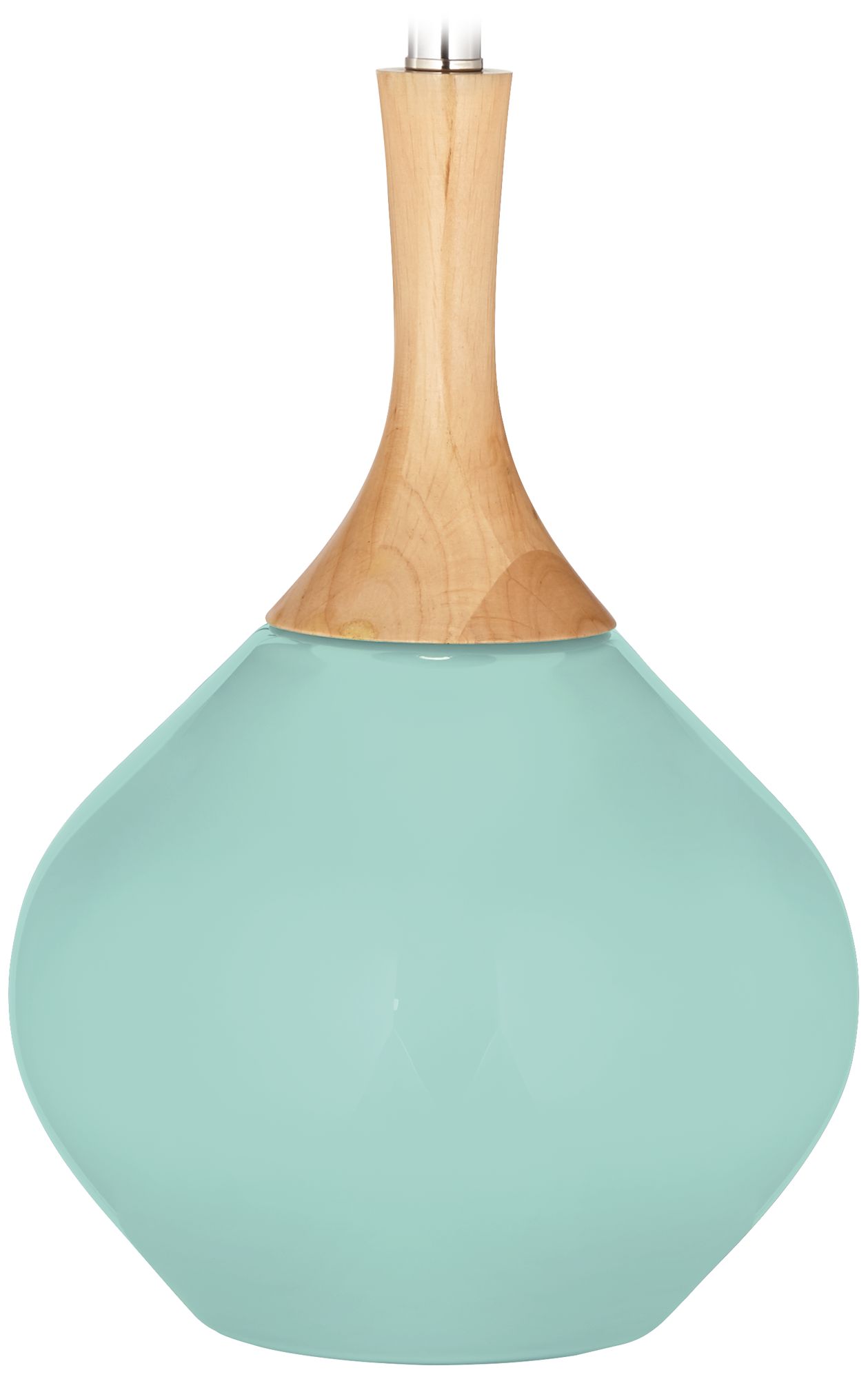 Color Plus Wexler 31" White Shade Cay Blue Table Lamp