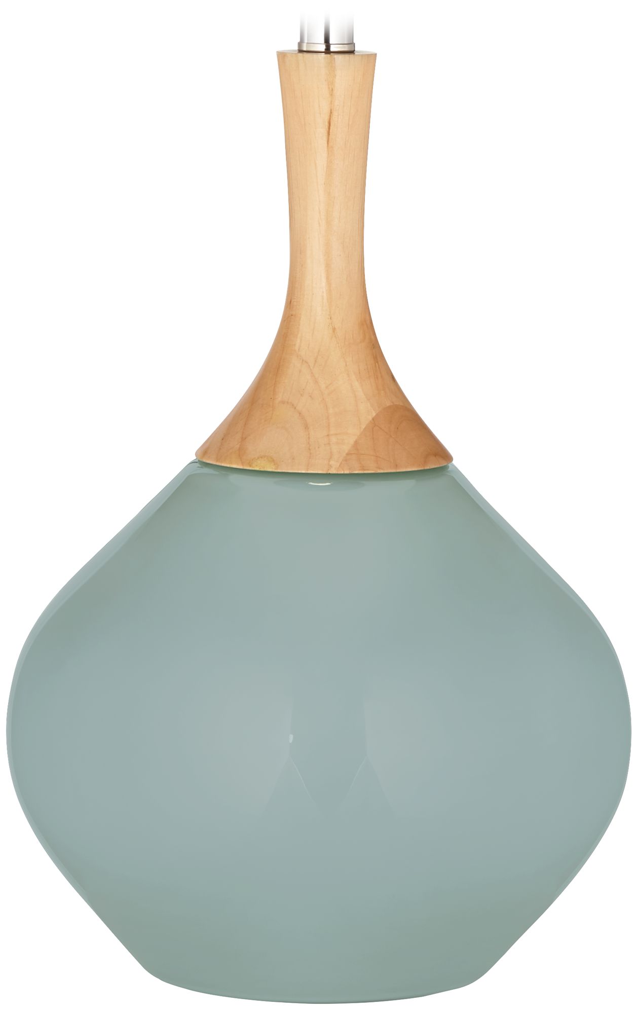 Color Plus Wexler 31" Aqua-Sphere Blue Modern Table Lamp