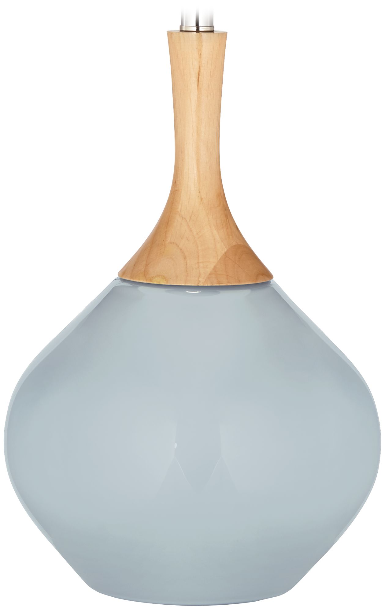 Color Plus Wexler 31" White Shade Take Five Blue Table Lamp