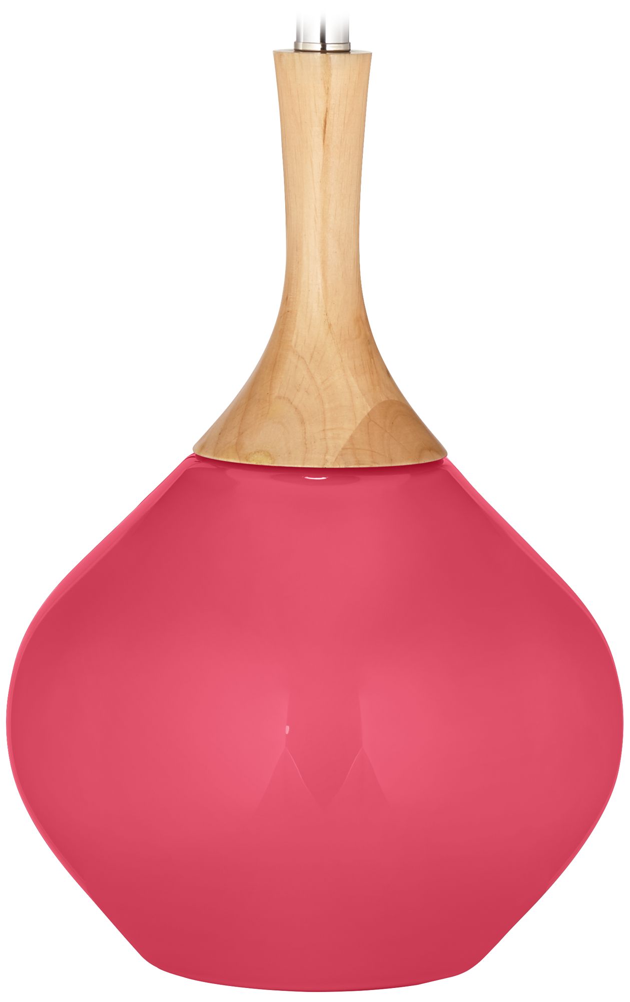 Color Plus Wexler 31" White Shade  Eros Pink Table Lamp