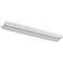 6U Series 22" Wide Textured White LED Under Cabinet Light