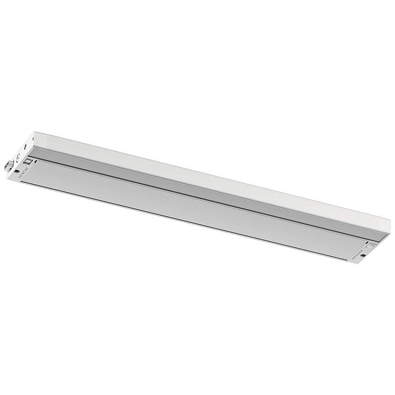 Image 2 6U Series 22" Wide Textured White LED Under Cabinet Light more views