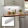 1_6U Series 30" Wide Textured White LED Under Cabinet Light