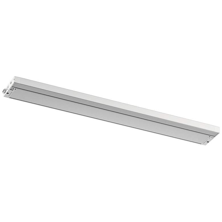 Image 3 6U Series 30" Wide Textured White LED Under Cabinet Light more views