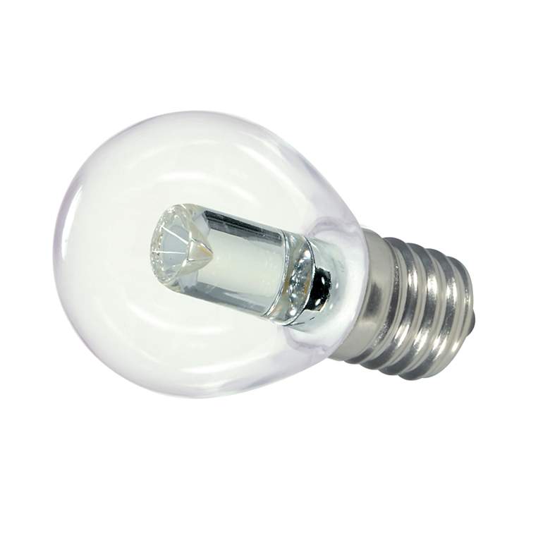 Image 2 7.5W Equivalent Satco Clear 1W LED Non-Dimmable Intermediate more views