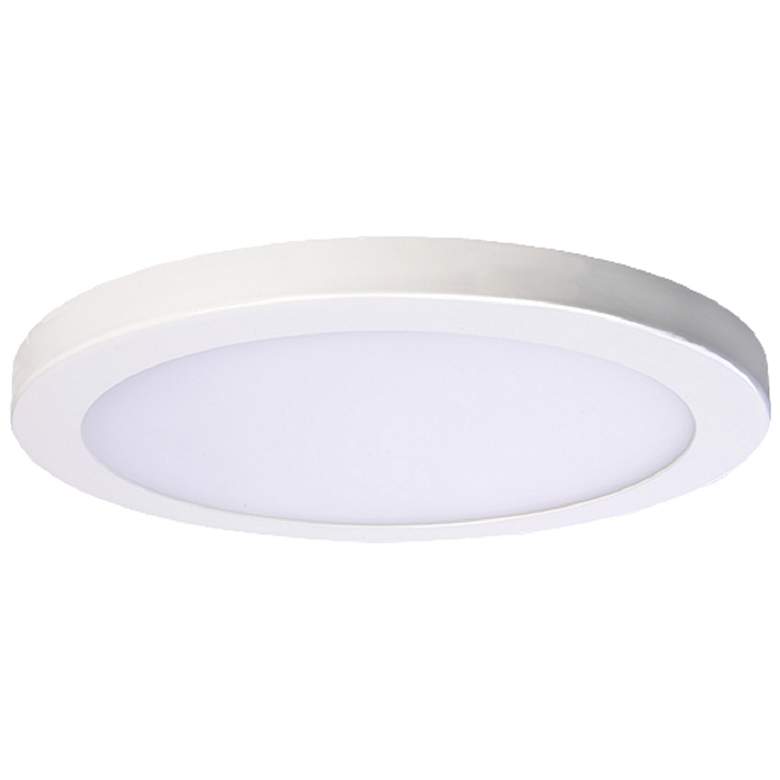 Image 1 7-in 15W White LED Flush Mount Light