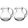 7" Clear Pitcher - Set of 2