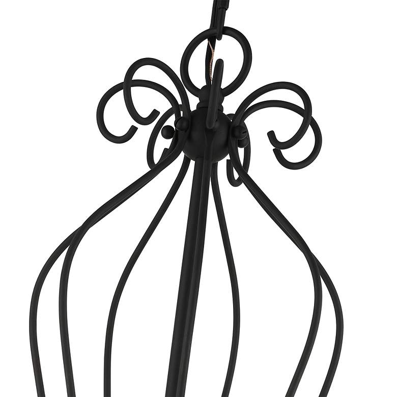 Image 6 7 Light Black Chandelier more views