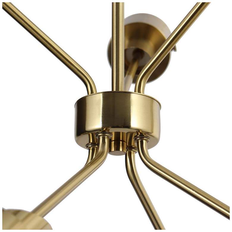 Image 4 7-Light Plating Brass Chandeliers with Clear Glass more views