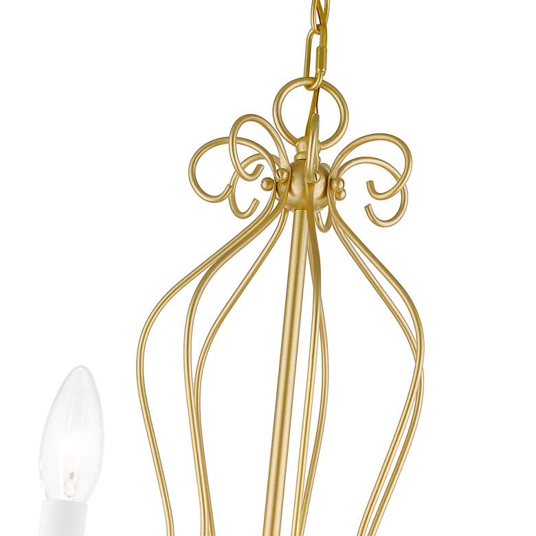 Image 6 7 Light Soft Gold Chandelier more views