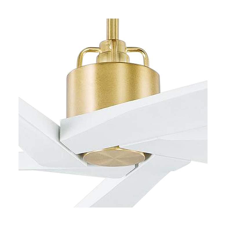 Image 3 70" Aspen DC Brass Outdoor Ceiling Fan with Remote more views