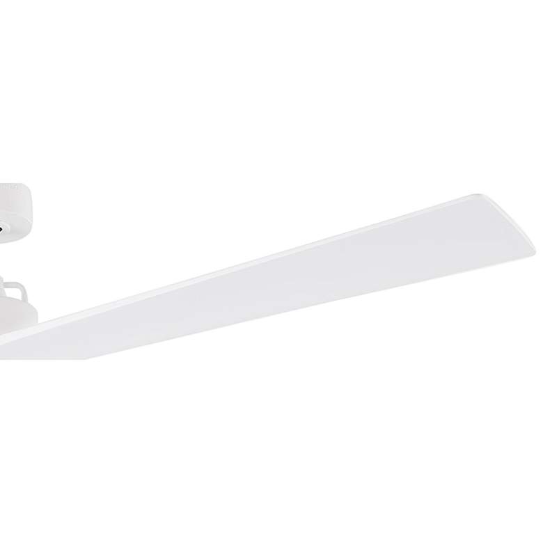 Image 4 70" Aspen Matte White Wet Rated Large Fan with Remote more views