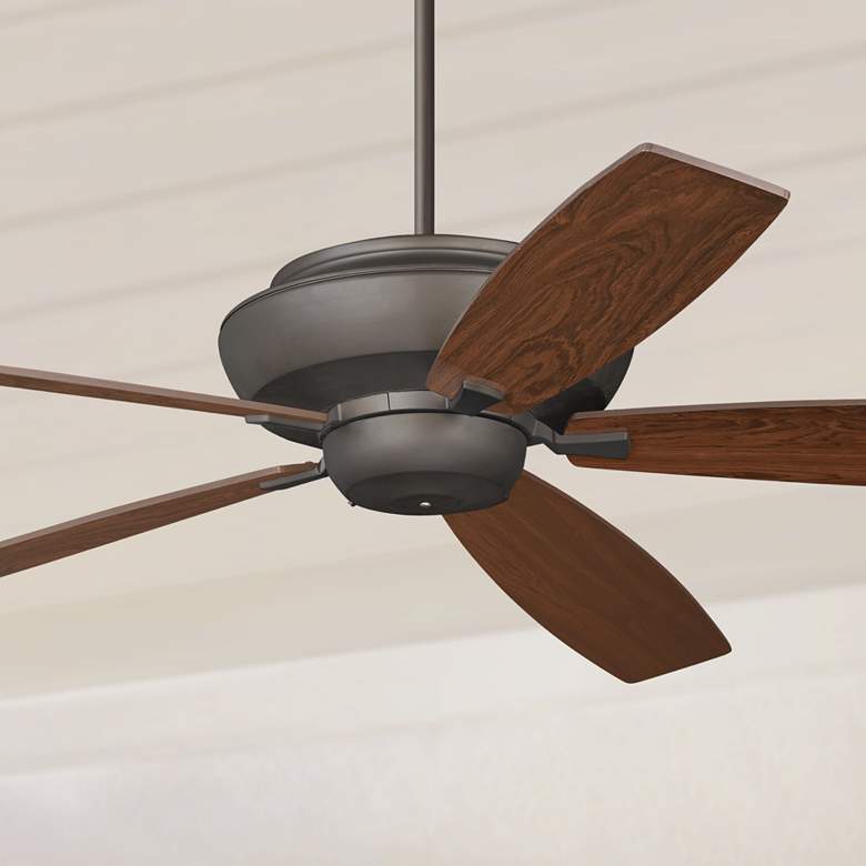 Image 1 70 inch Casa Belle Grove&#8482; Bronze Teak Blade Ceiling Fan