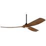 Watch A Video About the Kona Wind Black-Koa LED DC Damp Rated Ceiling Fan with Remote