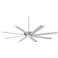 70" Glider™ Brushed Nickel LED DC Outdoor Ceiling Fan