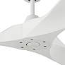 70" Maverick Max Matte White Large Ceiling Fan with Remote