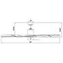 6_70" Modern Forms Aviator Graphite Outdoor Wet Rated Smart Ceiling Fan more views