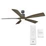 7_70" Modern Forms Aviator Graphite Outdoor Wet Rated Smart Ceiling Fan more views