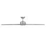 2_70" Modern Forms Roboto Wet Rated 8-Blade Brushed Nickel Smart Fan more views