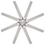 3_70" Modern Forms Roboto Wet Rated 8-Blade Brushed Nickel Smart Fan more views