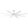 70" Modern Forms Roboto XL LED West Rated Matte White Smart Fan