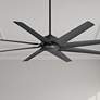 1_70" Modern Forms Roboto XL Matte Black Smart Ceiling Fan
