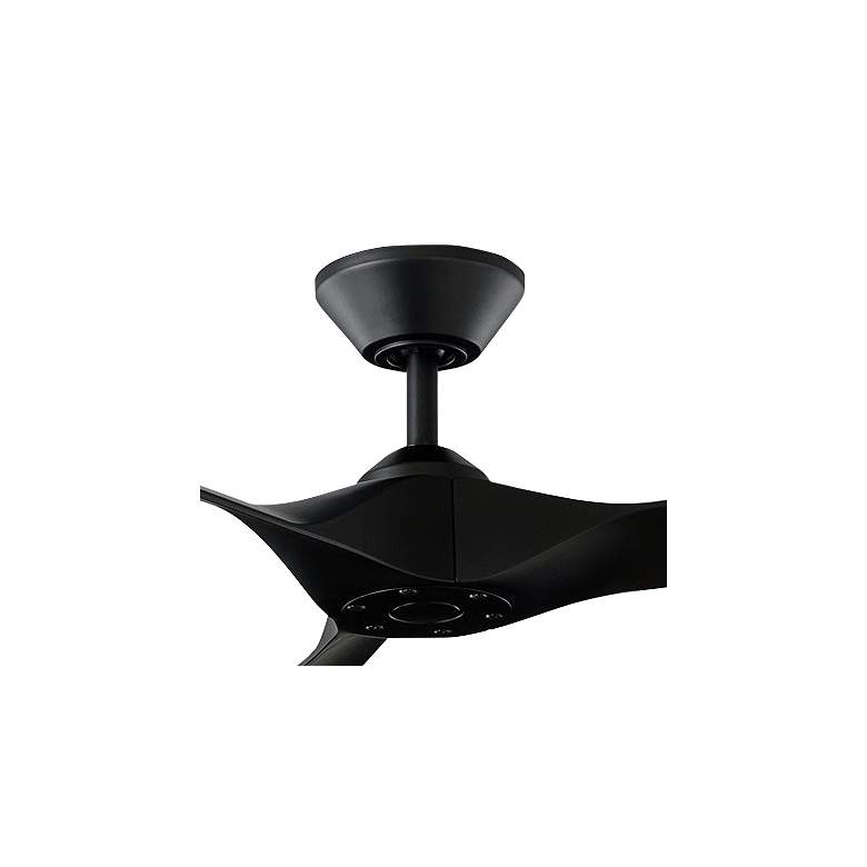 Image 2 70 inch Modern Forms Torque Matte Black Indoor/Outdoor Smart Ceiling Fan more views