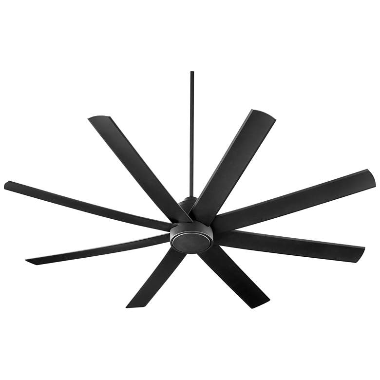 Image 1 70" Oxygen Cosmo Oiled Bronze Damp Large Ceiling Fan with Wall Control
