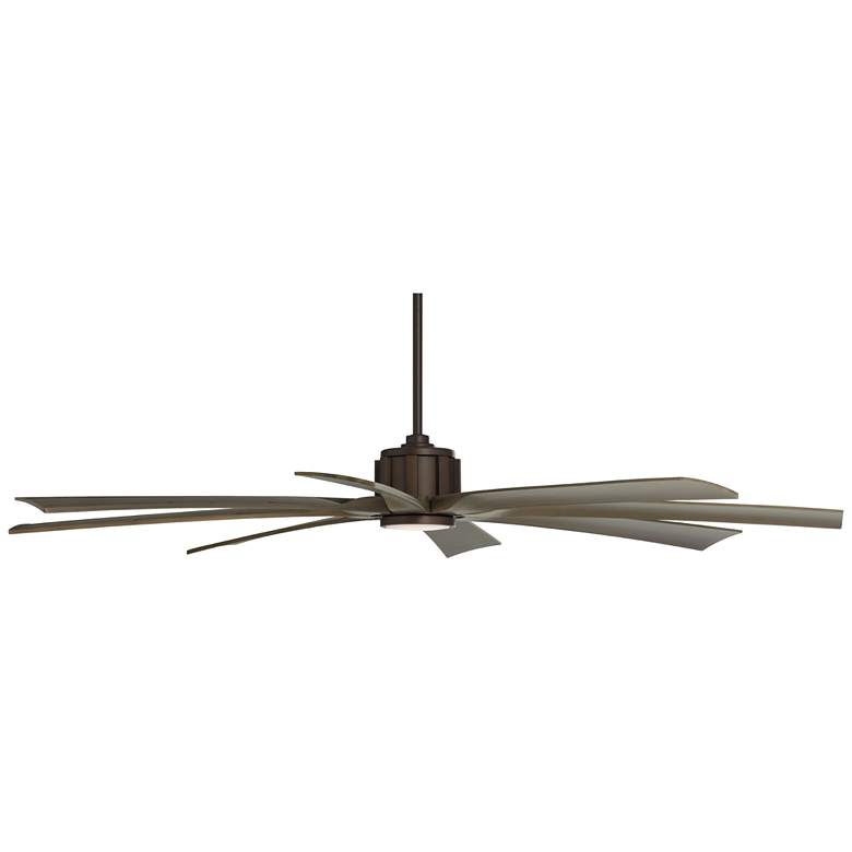 Image 7 70" Possini Defender Bronze Damp LED Ceiling Fan with Remote more views