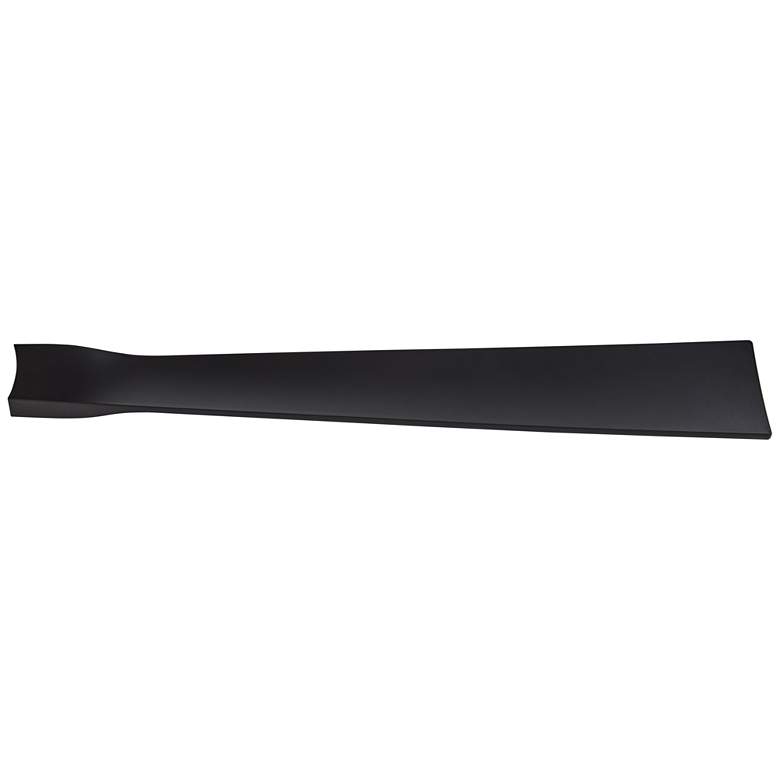 Image 4 70" Possini Defender Matte Black Damp LED Ceiling Fan with Remote more views