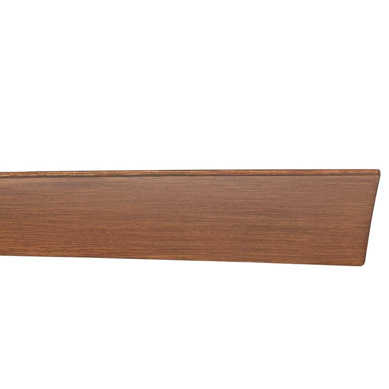 Image 4 70" Possini Euro Defender Matte Black Koa Damp Ceiling Fan with Remote more views