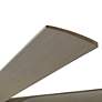 4_70" Possini Euro Defender Nickel and Oak Damp LED Fan with Remote more views