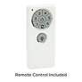 5_70" Possini Euro Defender Nickel and Oak Damp LED Fan with Remote more views