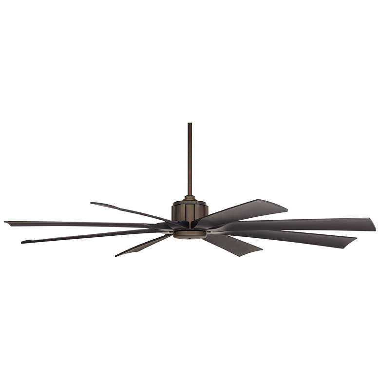 Image 5 70 inch Possini Euro Defender Oil-Rubbed Bronze Damp Ceiling Fan more views