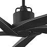 3_70" Visual Comfort Aspen Midnight Black Outdoor Fan with Remote more views