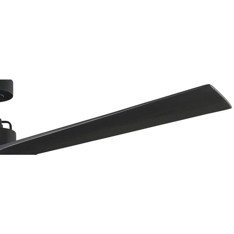 Image 4 70" Visual Comfort Aspen Midnight Black Outdoor Fan with Remote more views