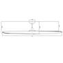 5_70" WAC Malibu Brushed Nickel Smart Outdoor LED Ceiling Fan more views