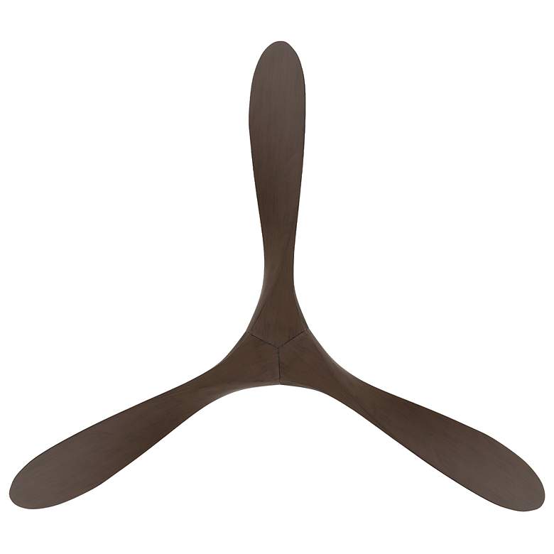 Image 4 70" WAC Malibu Matte Black Smart Outdoor LED Ceiling Fan more views