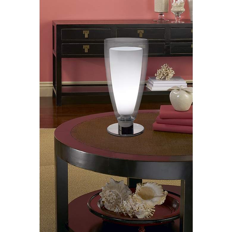 Image 1 1WS Satin Nickel Opal Bath 1Lt in scene