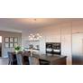 1_Spellbound 29"W Polished Chrome 5-Light Sputnik Chandelier in scene