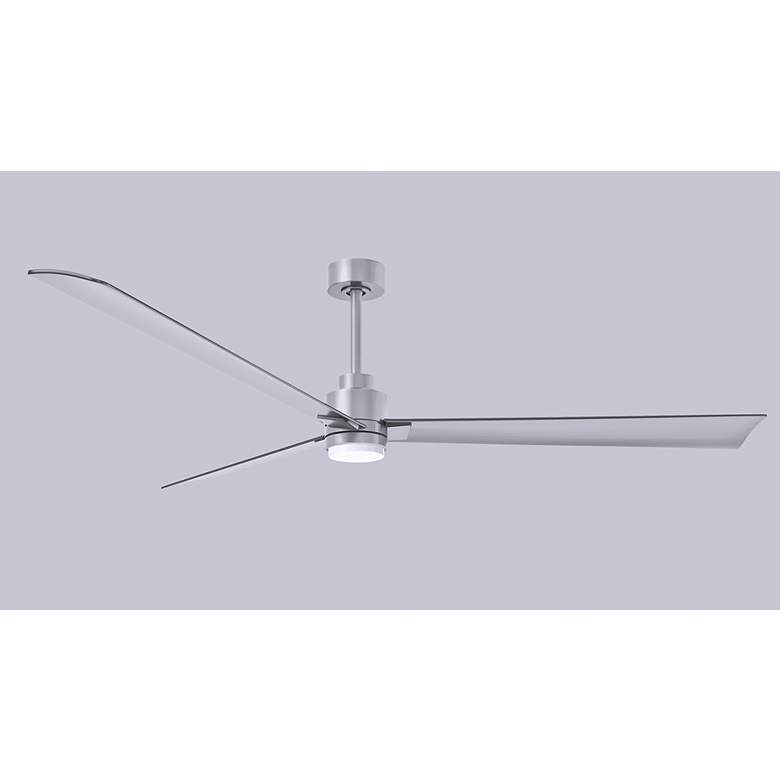 Image 6 72" Alessandra Brushed Nickel and Nickel LED Ceiling Fan more views