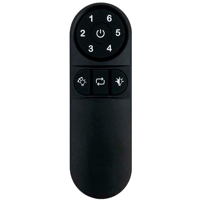 Image 2 72" Alessandra Brushed Nickel and White LED Ceiling Fan more views