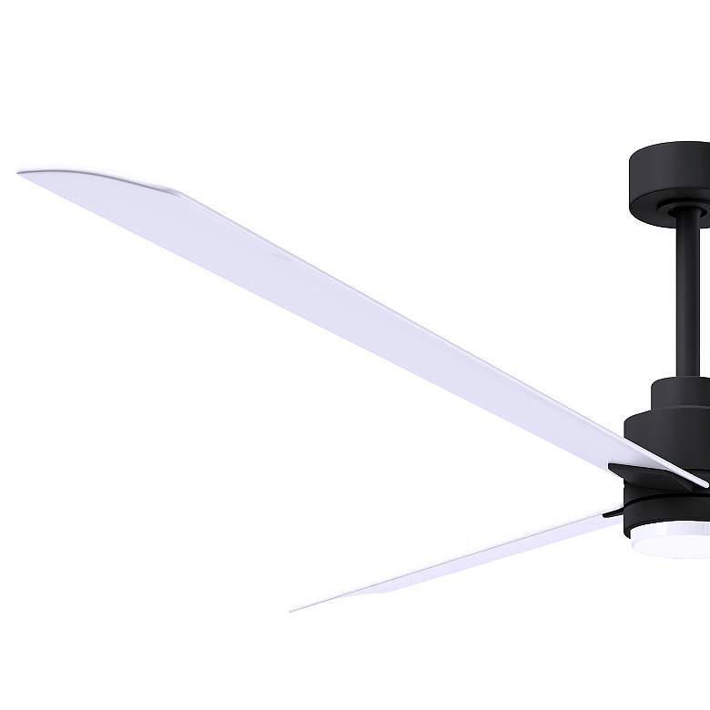 Image 4 72" Alessandra Matte Black and Matte White LED Ceiling Fan more views