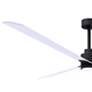 4_72" Alessandra Matte Black and Matte White LED Ceiling Fan more views