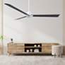 5_72" Alessandra Matte White and Matte Black Ceiling Fan more views