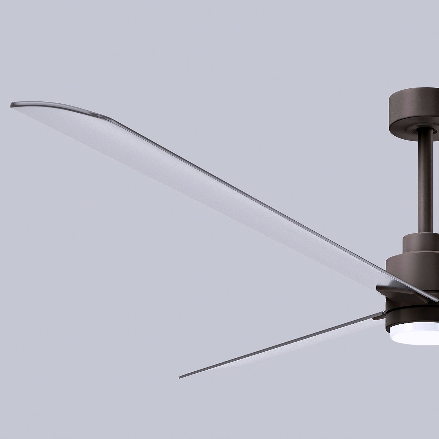 72" Alessandra Textured Bronze and Nickel LED Ceiling Fan