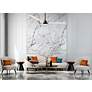 6_72" Alessandra Textured Bronze and White LED Ceiling Fan more views