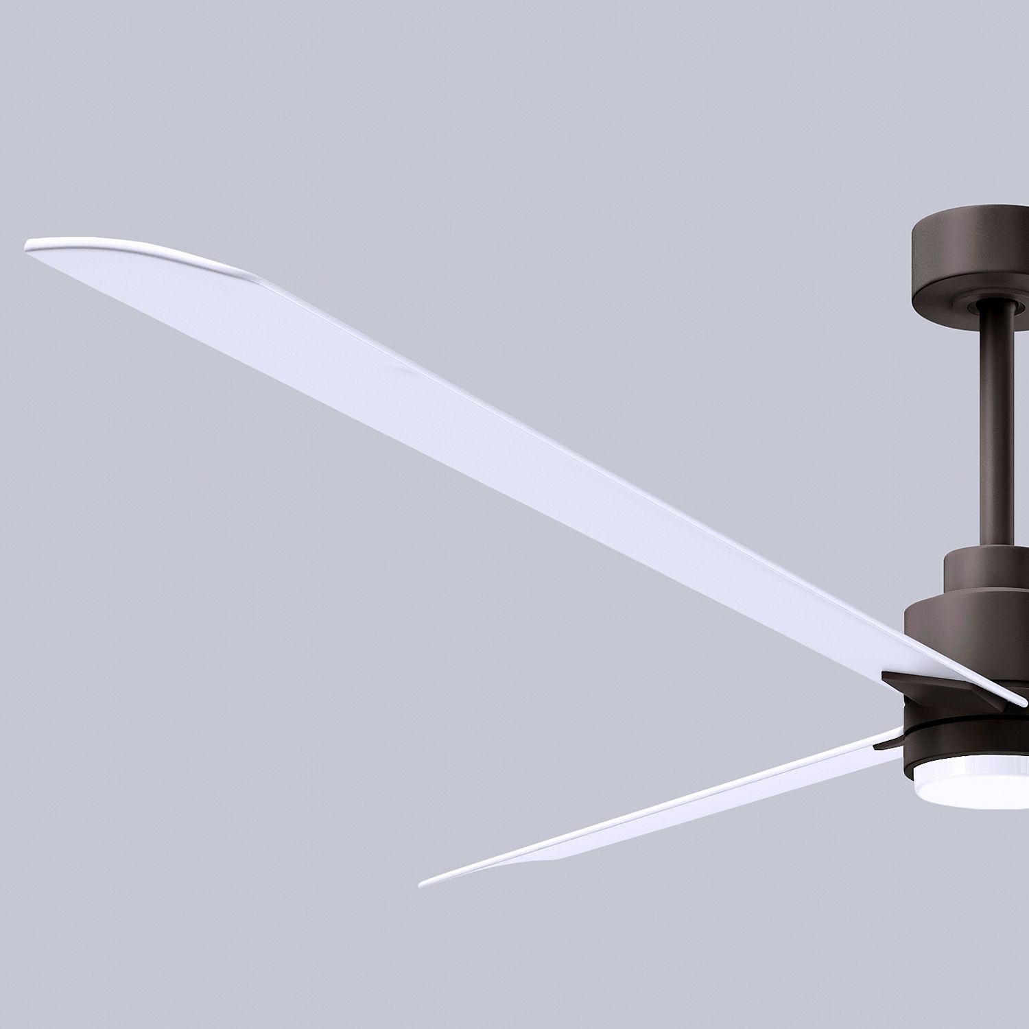 72" Alessandra Textured Bronze and White LED Ceiling Fan