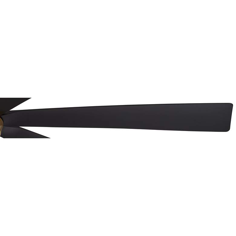 Image 5 72" Casa Grande Brass and Black LED Large Ceiling Fan with Remote more views
