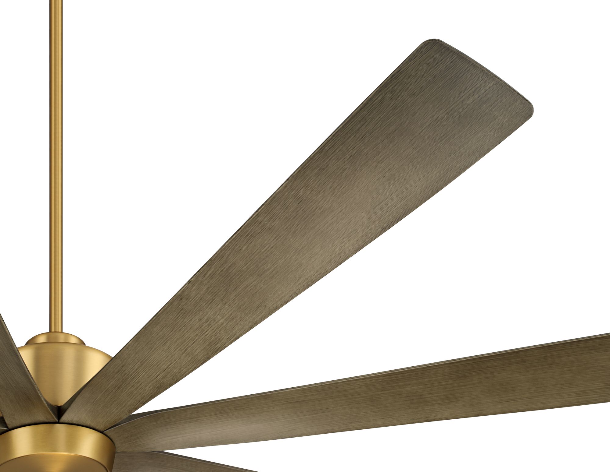 Image 5 72" Casa Grande Soft Brass and Lightwood LED Large Ceiling Fan more views